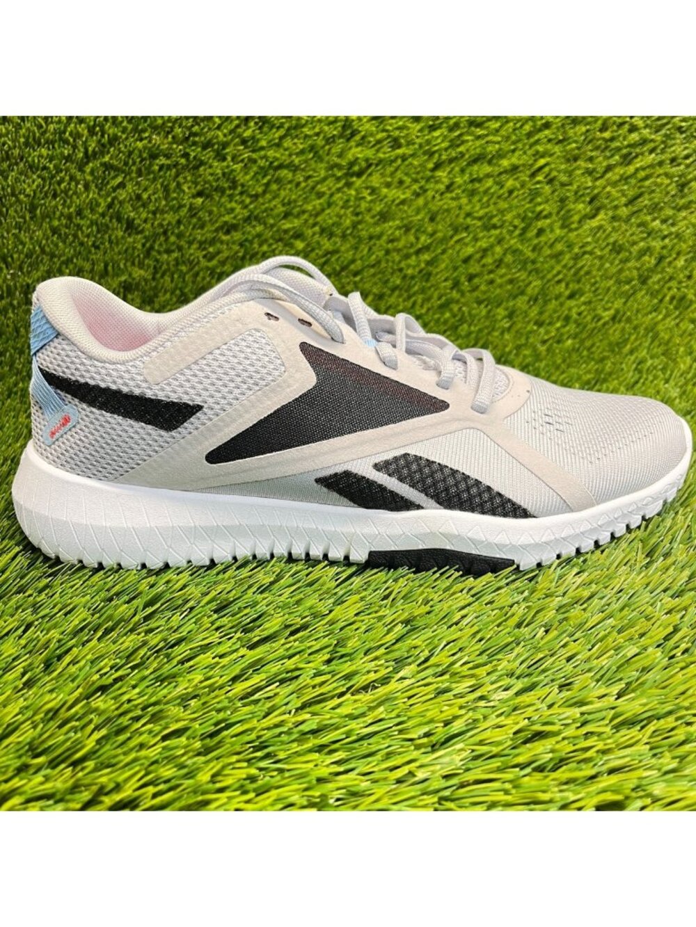 Reebok Flexagon Force 2.0 Mens Size 8.5 Gray Athletic Running Shoes Sneakers